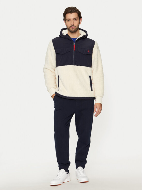 Polo Ralph Lauren Polo Ralph Lauren Felpa di pile 710880442007 Écru Regular Fit