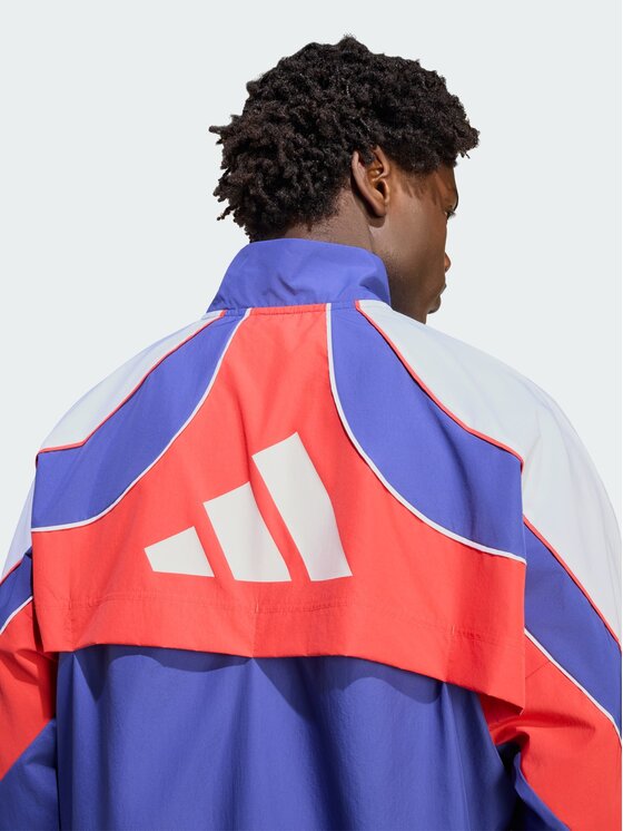 adidas adidas Kurtka do biegania Adizero Archive Niebieski jasny Regular Fit