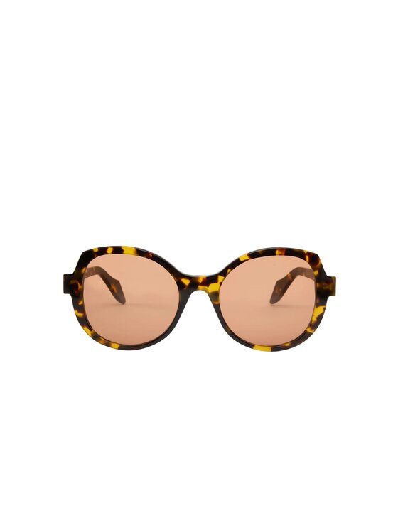 PINKO PINKO Okulary przeciwsłoneczne Occhiali da sole oversize Brązowy