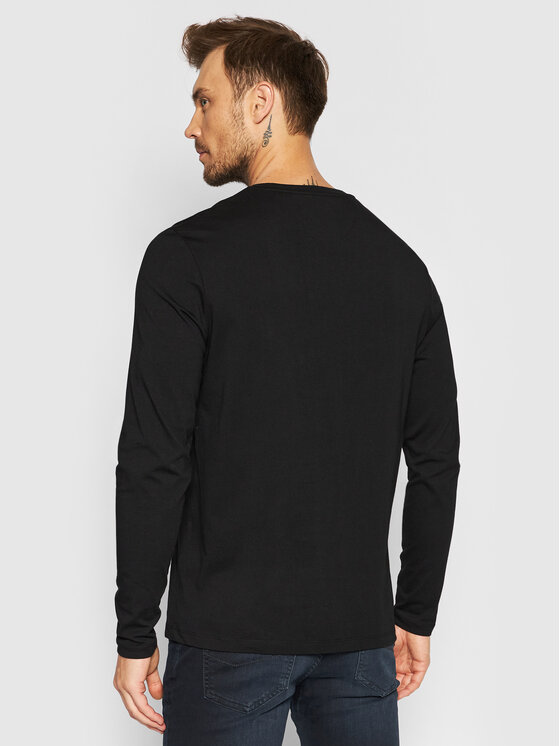 Lyle & Scott Lyle & Scott Longsleeve Plain TS512VOG Nero Regular Fit