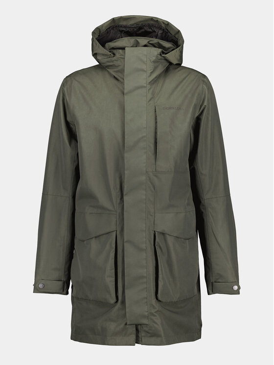 Didriksons Didriksons Striukė Andreas Usx Parka 505085 Žalia Standard Fit