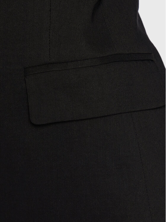 PINKO Pinko Sakoi Equilibrato 100987 A0IM Crna Slim Fit