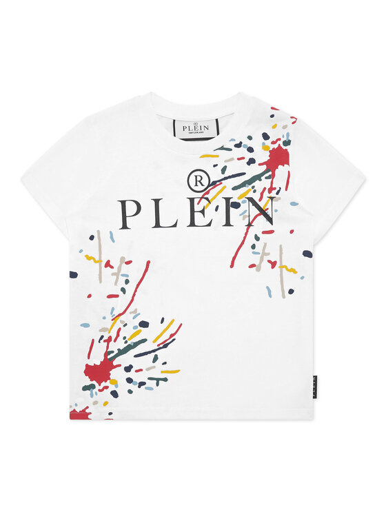 PHILIPP PLEIN PHILIPP PLEIN Tričko 19829 Biela Regular Fit