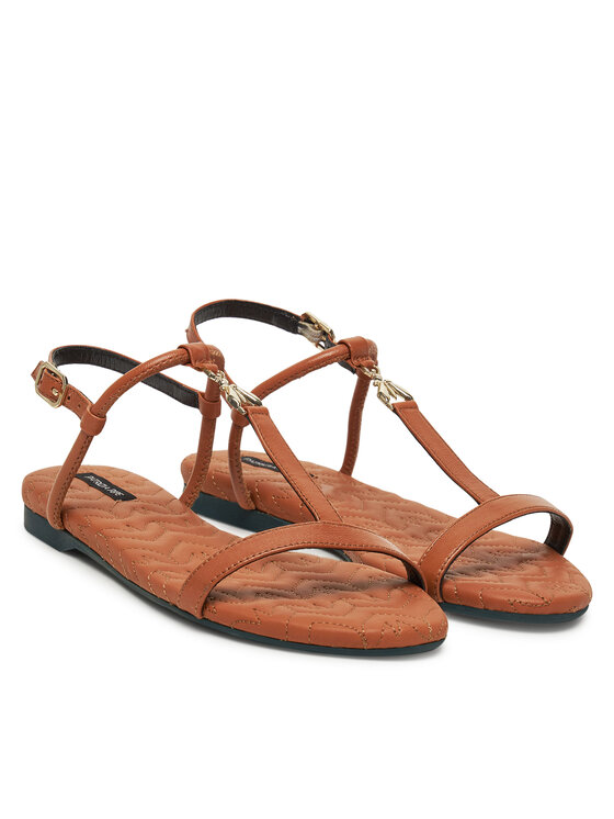 Patrizia Pepe Patrizia Pepe Sandali 8X0025/L048-B815 Rjava