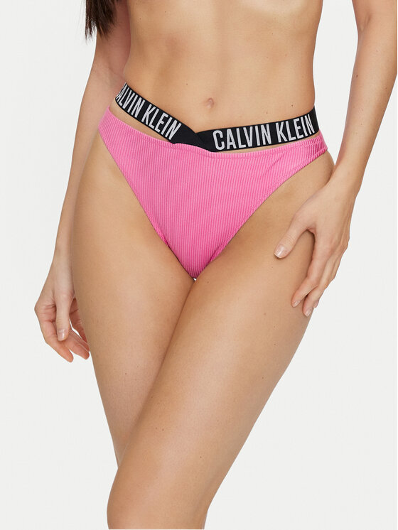 Calvin Klein Swimwear Spodnji del bikini KW0KW02391 Roza
