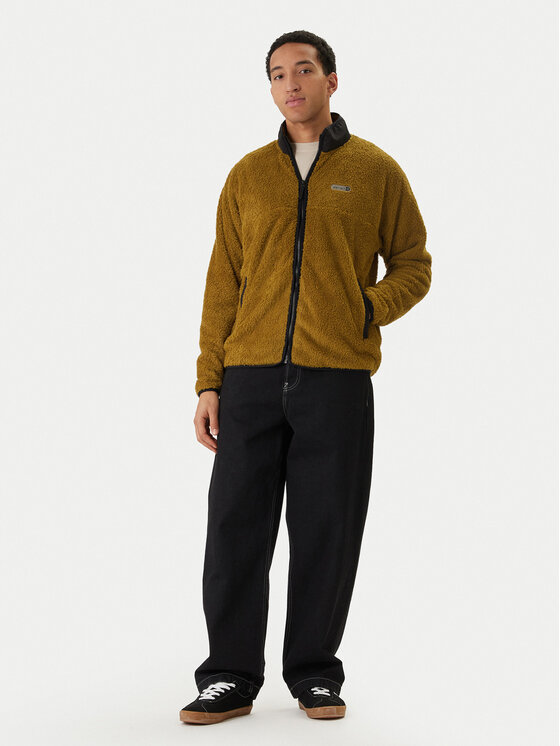 Element Element Fliso džemperis Classic Sherpa ELYJK00223 Žalia Regular Fit