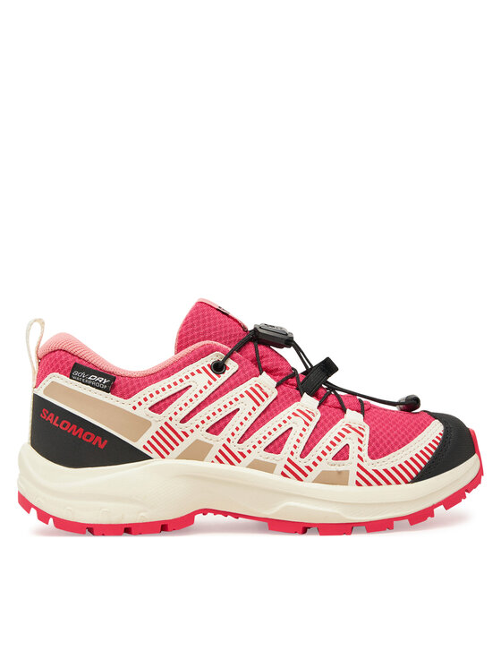 Salomon Trekingová obuv Xa Pro V8 Waterproof L47729500 Červená