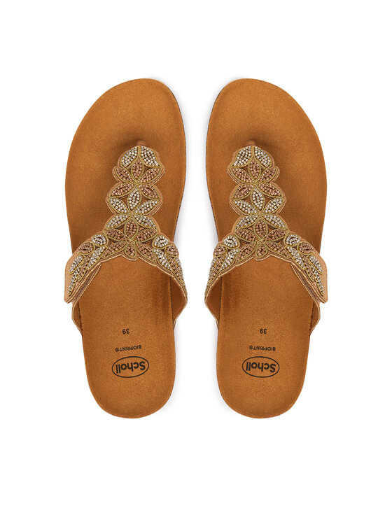 Scholl Scholl В'єтнамки Otranto Flip-Flop MF00695 Коричневий