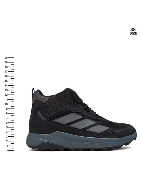 adidas adidas Trekkingi Terrex Anylander Mid Climaproof Junior Hiking Shoes KJ2663 Czarny