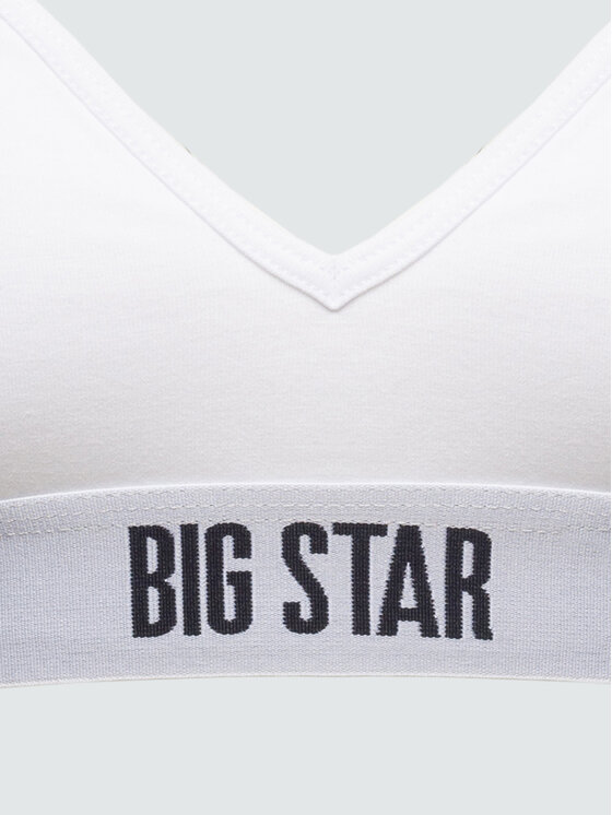 BIG STAR BIG STAR Biustonosz miękki PRISANA Biały