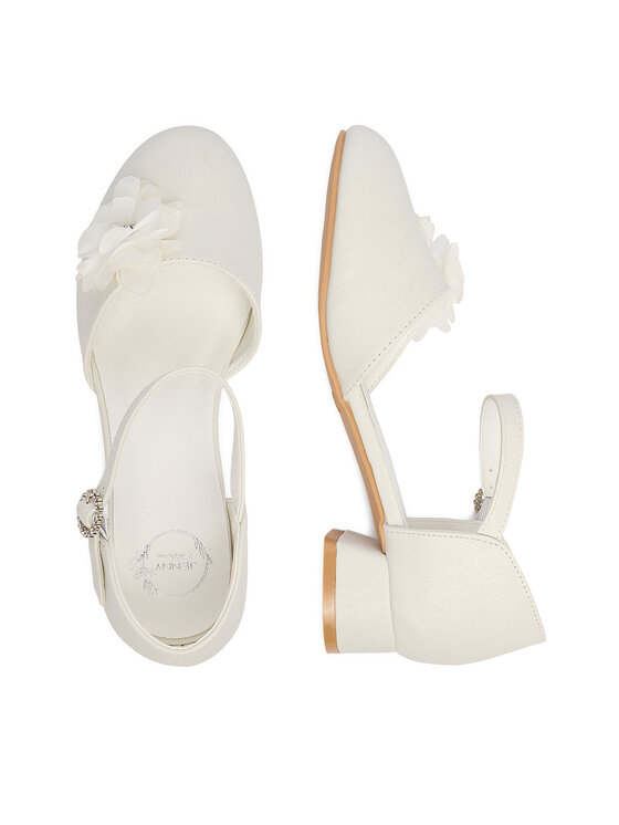 JENNY JENNY Ballerine CEO-CM230522-7 Bianco