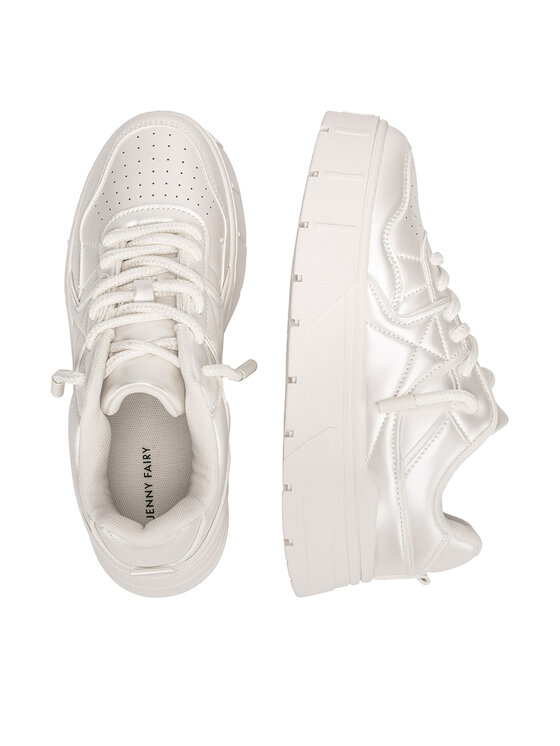 Jenny Fairy Jenny Fairy Sneakersy LZ0719-04 Écru