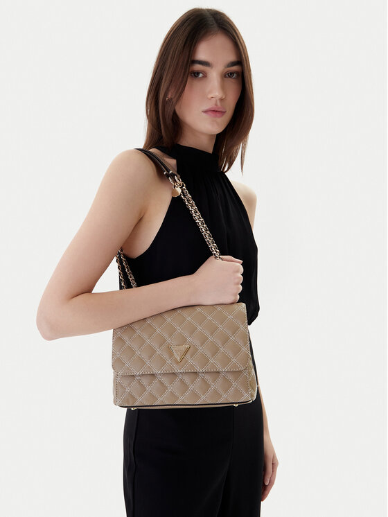Guess Guess Kabelka Giully II HWBQ96 73200 Béžová