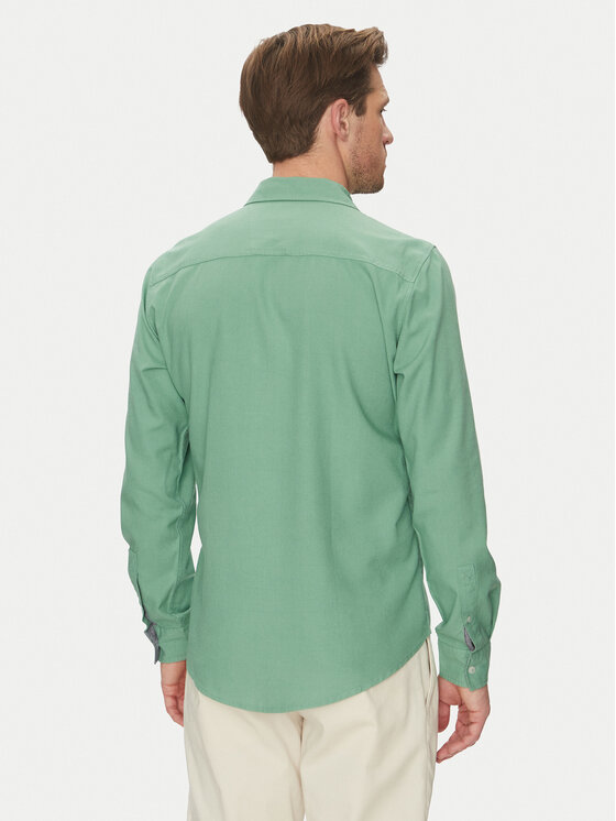 Blend Blend Srajca 20717859 Zelena Regular Fit