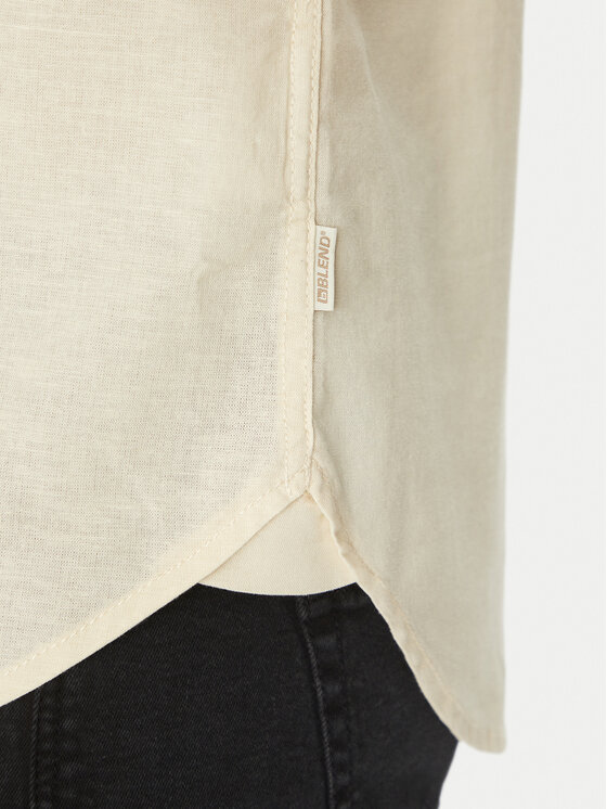 Blend Blend Särk 20718401 Beež Regular Fit