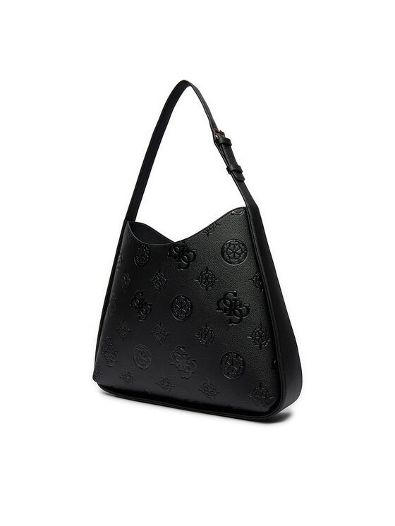Guess Guess Дамска чанта Keandra (PL) HWPL93 23030 Черен