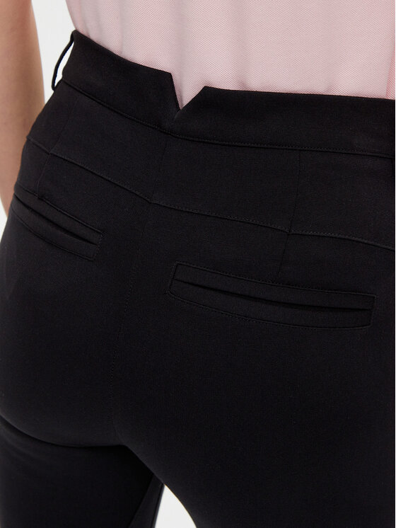 U.S. Polo Assn. U.S. Polo Assn. Bavlnené nohavice WUP1213 Čierna Slim Fit