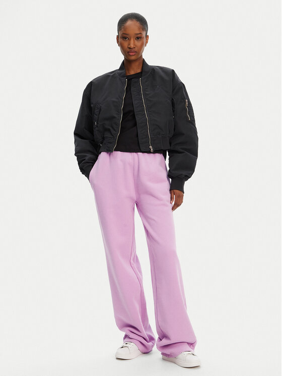 HUGO HUGO Spodnie dresowe Nolasa_B 50545019 Różowy Loose Fit