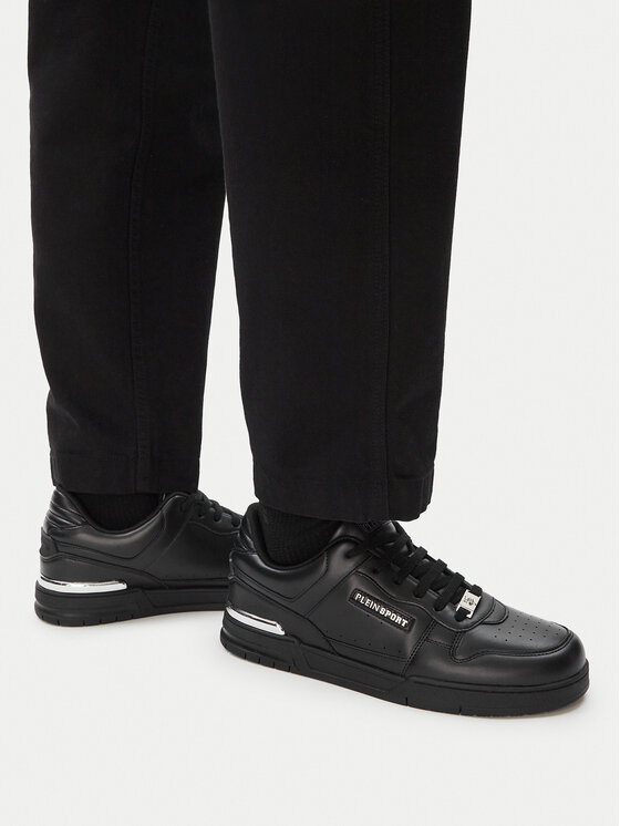 Plein Sport Tenisice FAES USC0794 SLE004N Crna