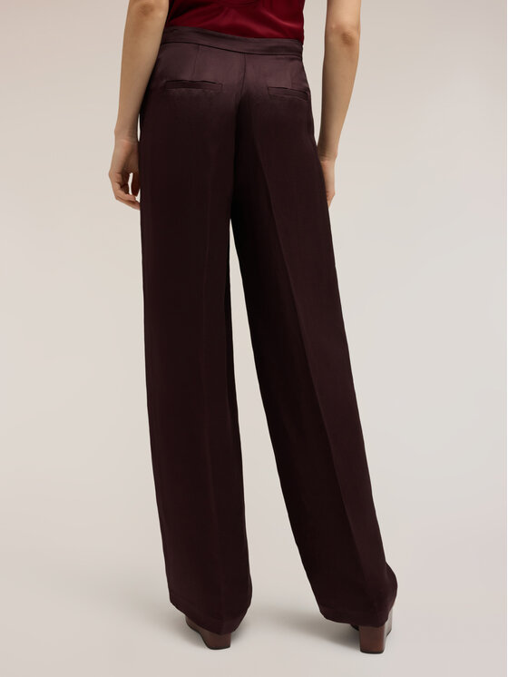 Motivi Motivi Pantaloni di tessuto P00KQ004569N022 Marrone Over Fit