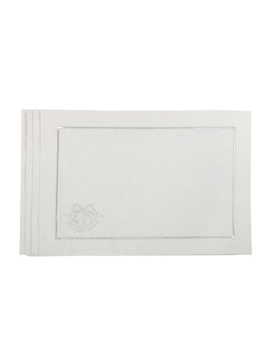 Roseberry Home Roseberry Home Podkładka na stół Candy Cane Silverline Srebrny