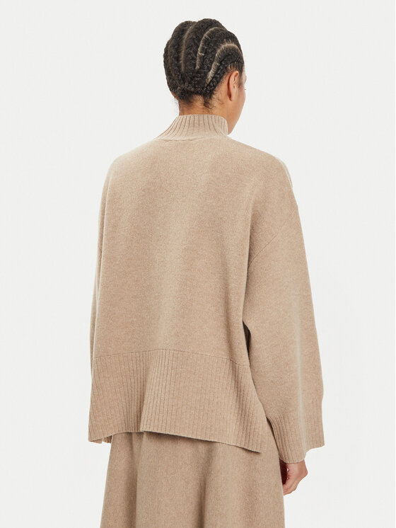 IVY OAK IVY OAK Kampsun Kareen Rose IO113147 Beež Loose Fit