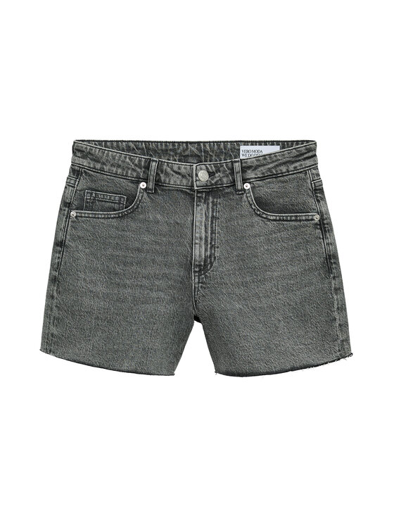 Vero Moda Vero Moda Pantaloni scurți de blugi Tess 10301532 Gri Regular Fit