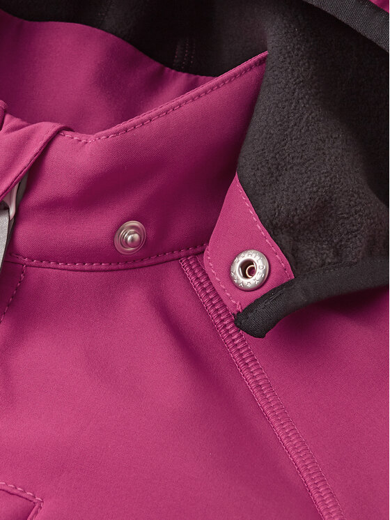 Reima Reima Kurtka softshell Vantti 5100009C Różowy Regular Fit