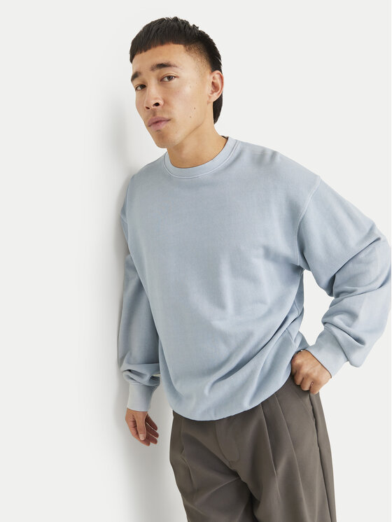 Jack & Jones Jack & Jones Bluza Charge 12268273 Błękitny Loose Fit