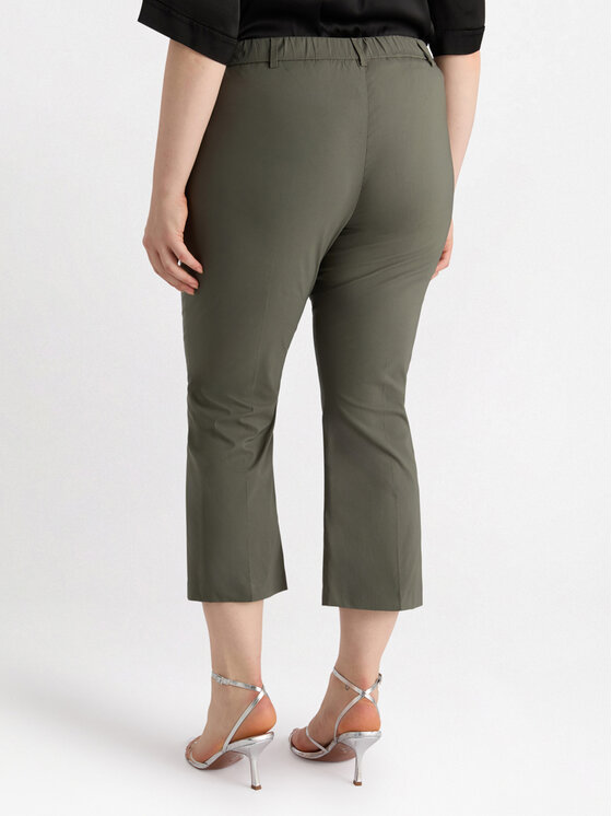 Fiorella Rubino Fiorella Rubino Pantaloni di tessuto P145L102148N035 Verde Regular Fit