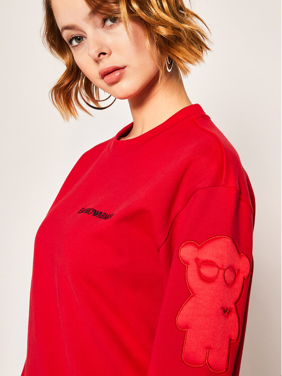 Emporio Armani Emporio Armani Sweatshirt 3H2M6R 2JVTZ 0334 Rot Regular Fit