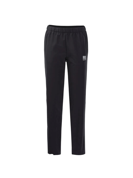 Jack Wolfskin Jack Wolfskin Spodnie dresowe Jack Wolfskin Bike Commute Wi Pants W Czarny Regular Fit