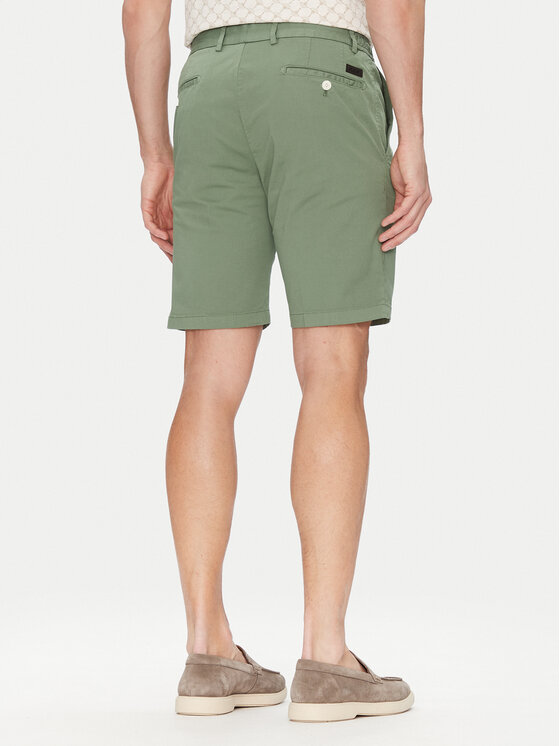 JOOP! JOOP! Medžiaginiai šortai 17 JT-80Capri-D 30045912 Žalia Slim Fit