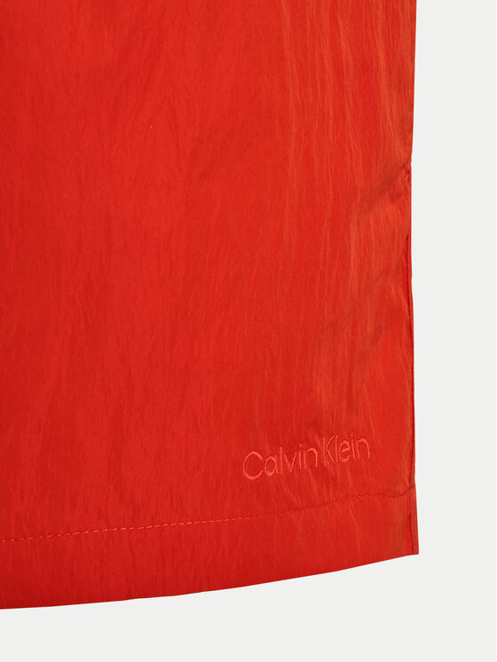 Calvin Klein Swimwear Calvin Klein Swimwear Kopalne hlače KM0KM01048 Rdeča Regular Fit