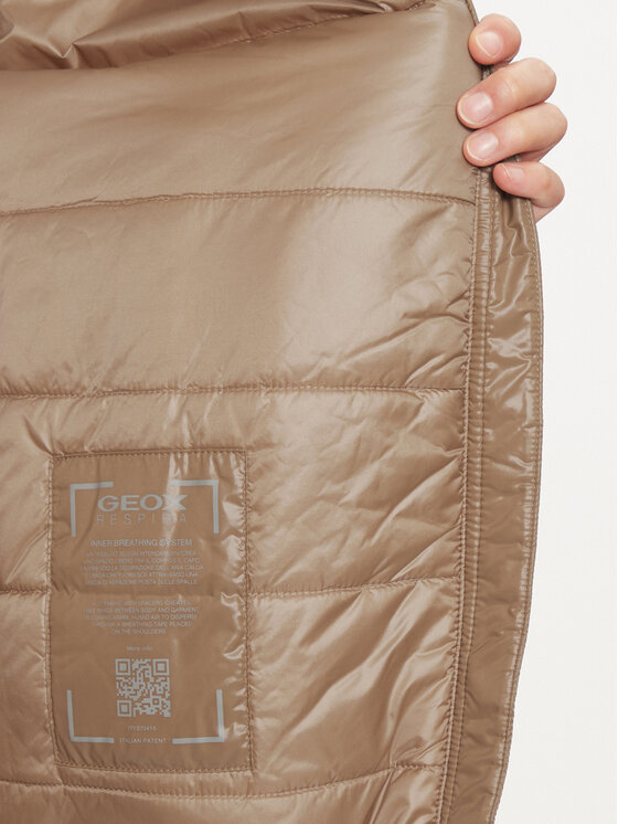Geox Geox Зимно яке Calithe W4615F TC192 F1793 Бежов Regular Fit