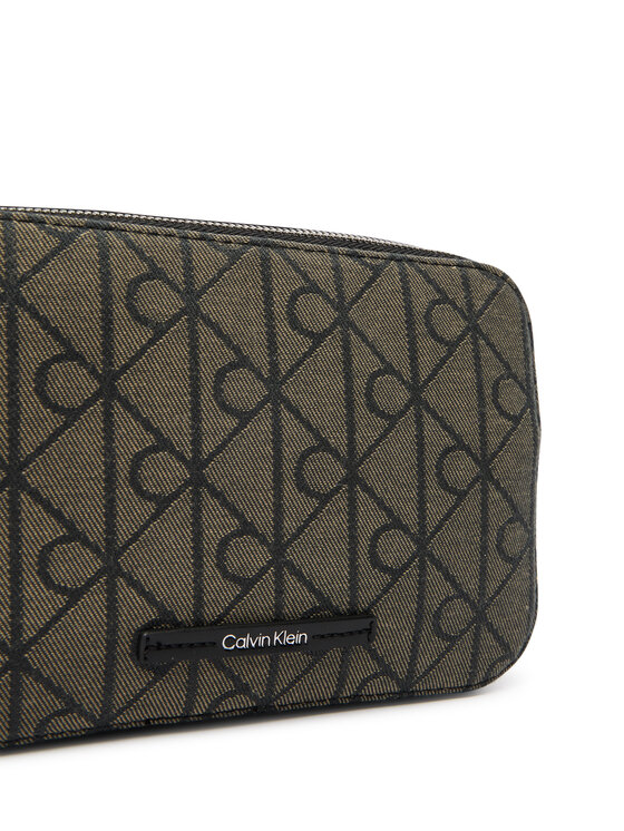 Calvin Klein Calvin Klein Kabelka Emblem Trio Pebble Shoulder Bag LV04F3533G Hnedá