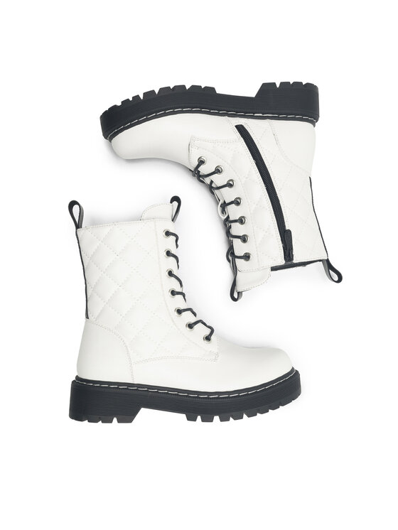 DeeZee DeeZee Trapper stila apavi CS5587-12 Balts