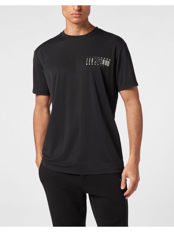 Plein Sport Plein Sport T-Shirt 14135 Czarny Regular Fit