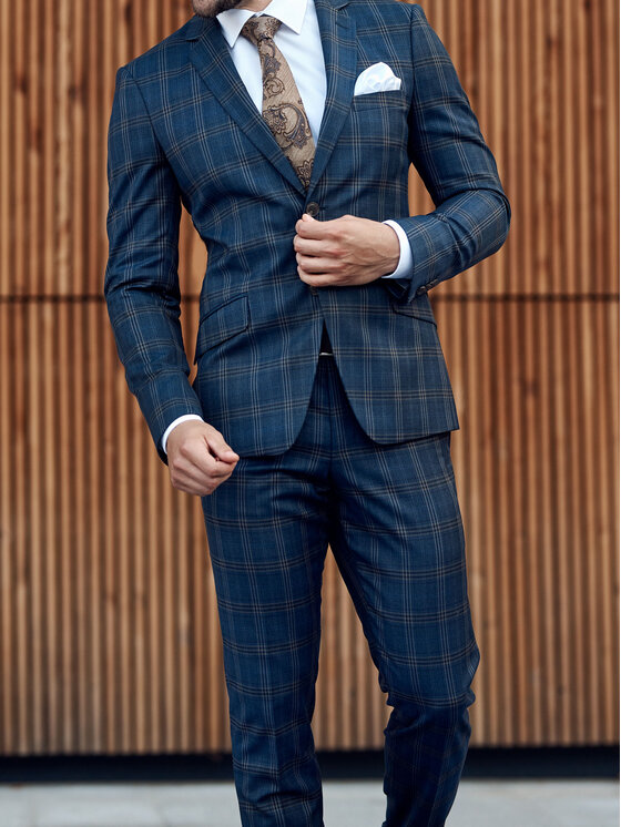 Evenemen Evenemen Garnitur OTIS Granatowy Slim Fit
