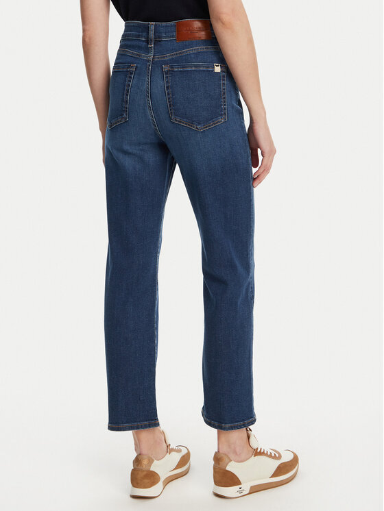 Weekend Max Mara Weekend Max Mara Džínsy Cesy 2425186031 Modrá Tapered Leg