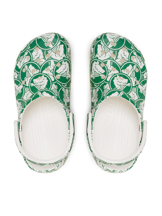 Crocs Crocs Şlapi Classic Duke Print Clog 210003 Verde
