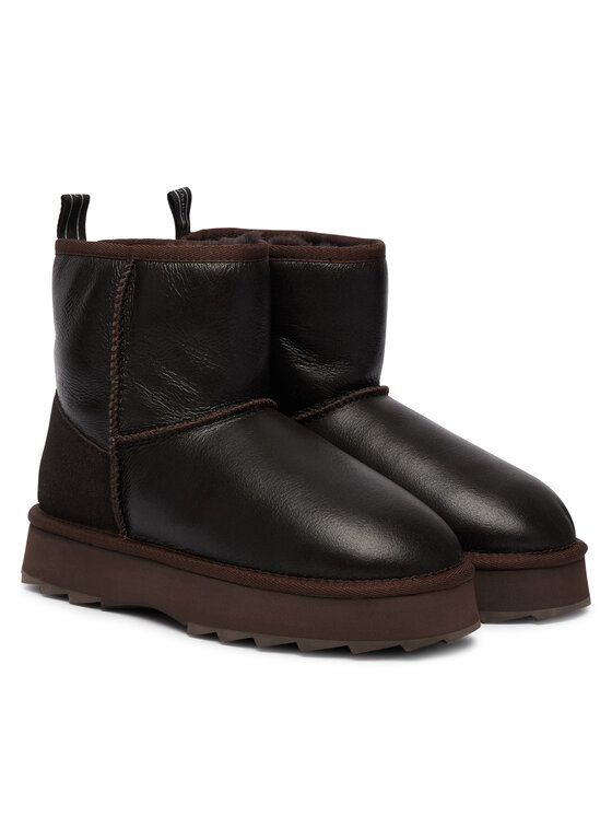 EMU Australia EMU Australia Sniego batai Sharky Mini Town Flatform W13340 Tamsiai ruda