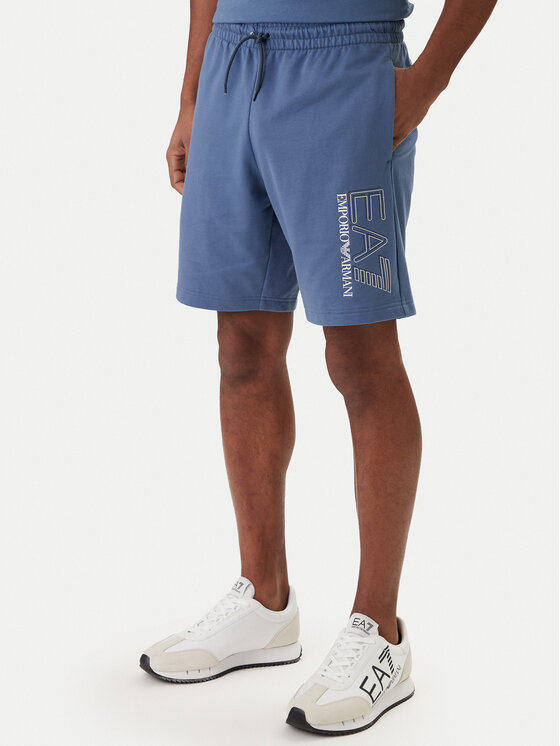 EA7 Emporio Armani EA7 Emporio Armani Športové kraťasy 7M001315 AF13512 Modrá Regular Fit