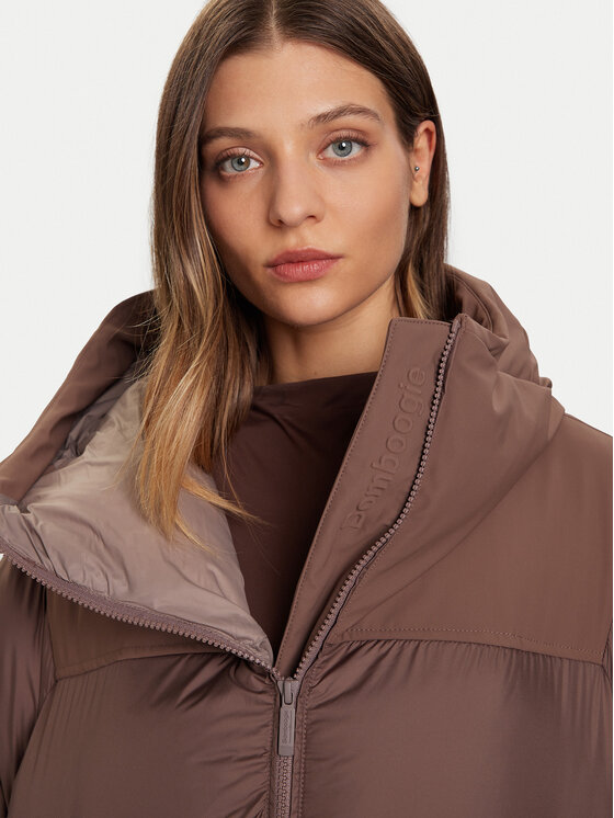 Bomboogie Bomboogie Zimska jakna Nagoja GW7524TNF5 Smeđa Relaxed Fit