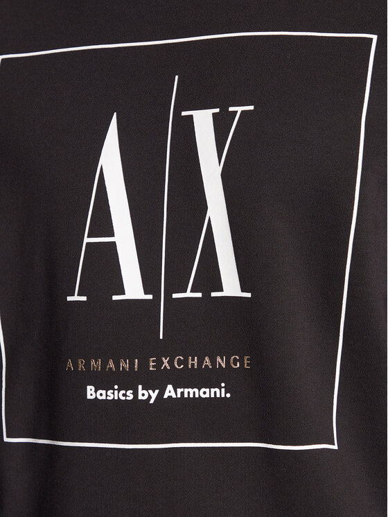 Armani Exchange Armani Exchange Mikina 3RZMAB ZJ83Z 1200 Černá Regular Fit