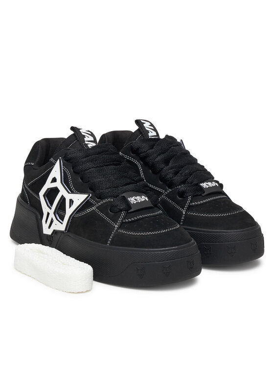 Naked Wolfe Naked Wolfe Sneakersy Kosa Čierna