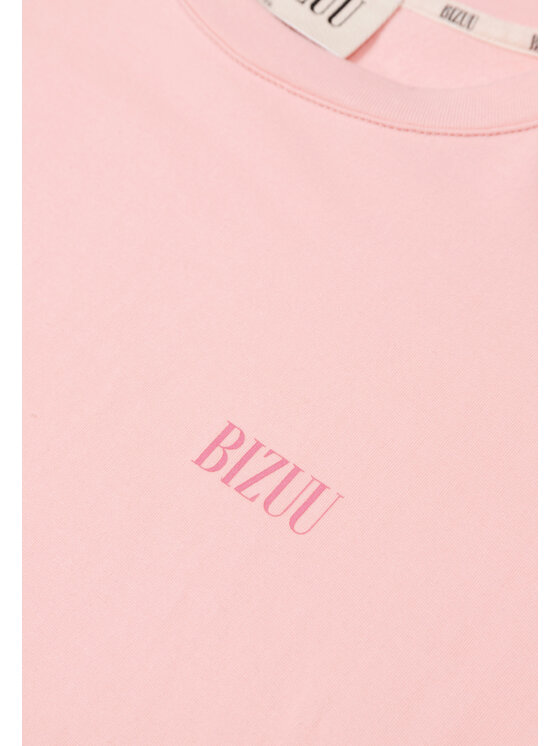 BIZUU BIZUU T-Shirt CLOUD Różowy Standard Fit