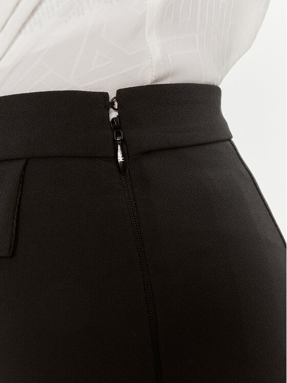 Elisabetta Franchi Elisabetta Franchi Pantaloni di tessuto PA-024-46E2-V320 Nero Regular Fit