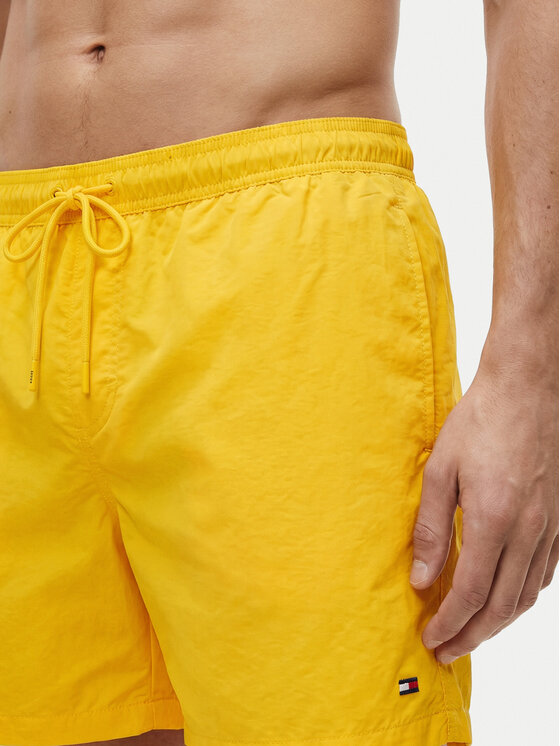 Tommy Hilfiger Tommy Hilfiger Badeshorts UM0UM03477 Gelb Regular Fit