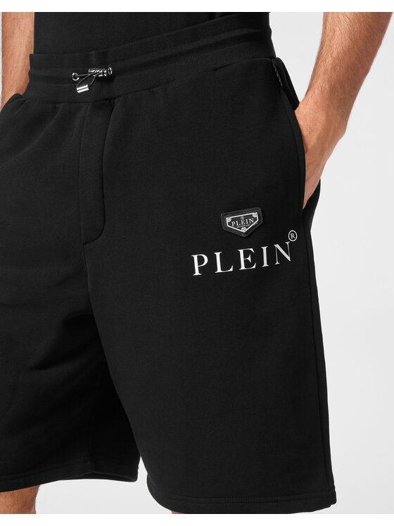 PHILIPP PLEIN PHILIPP PLEIN Szorty sportowe 31711 Czarny Jogger Fit